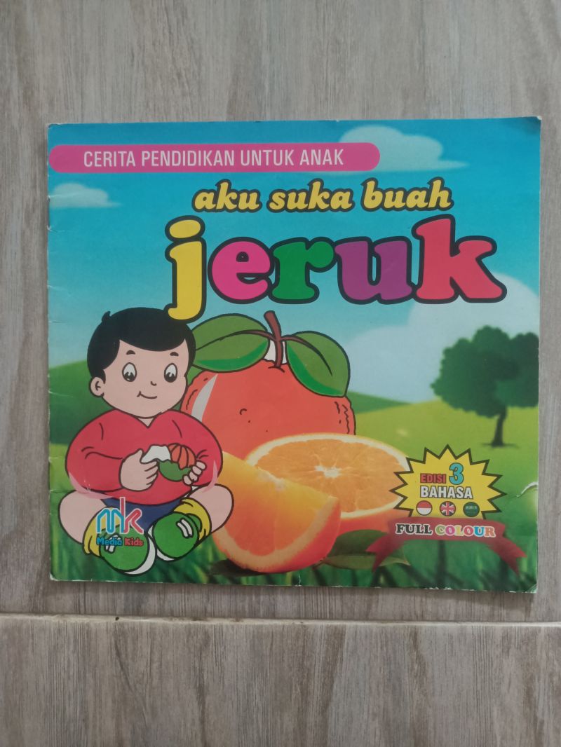 Aku suka buah Jeruk